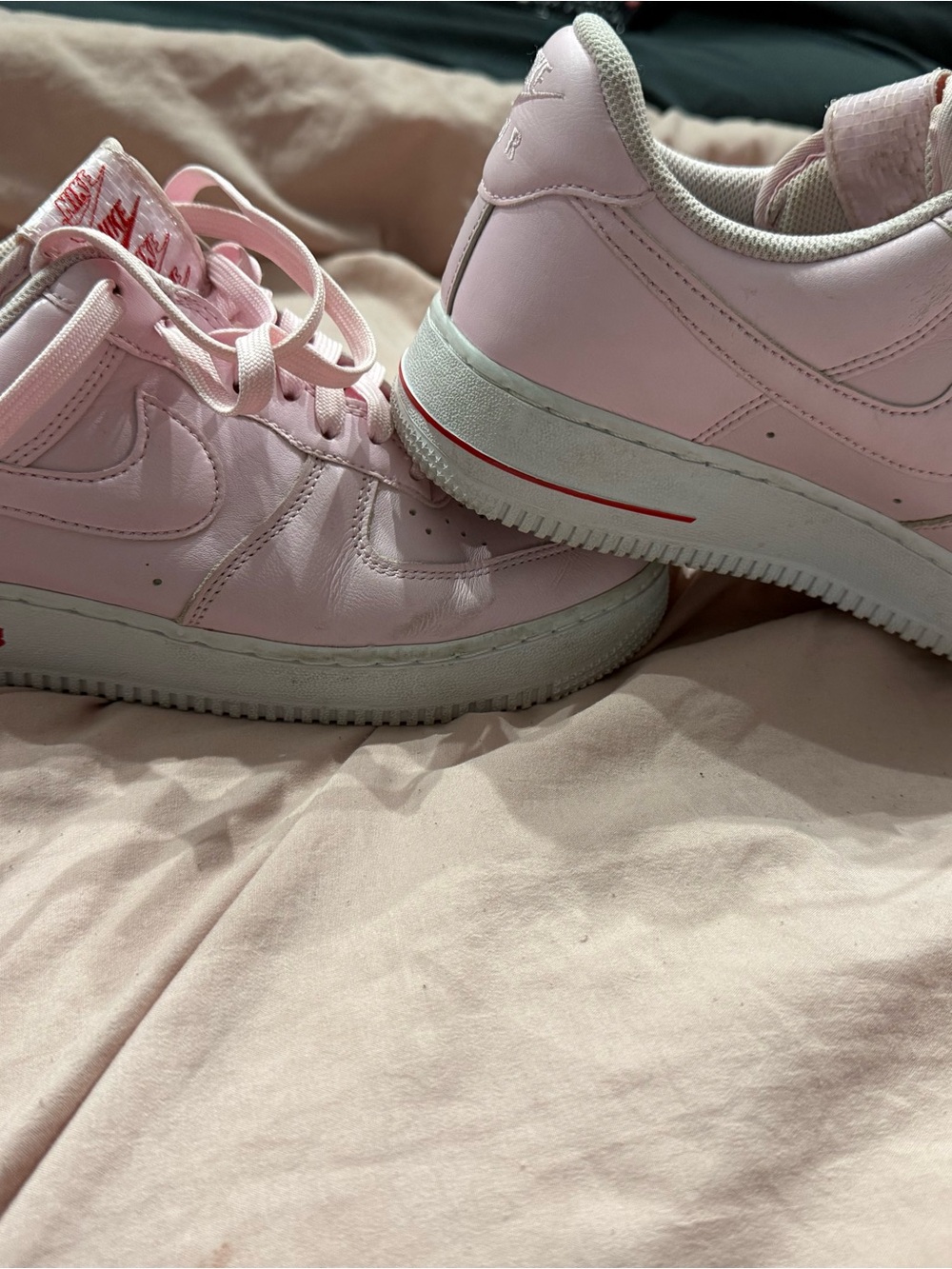 Nike Air Force ones Sneakers in Soft Pink